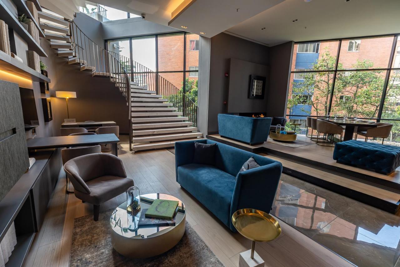 Hotel York Luxury Suites Medellin By Preferred Exterior foto The lobby of the hotel