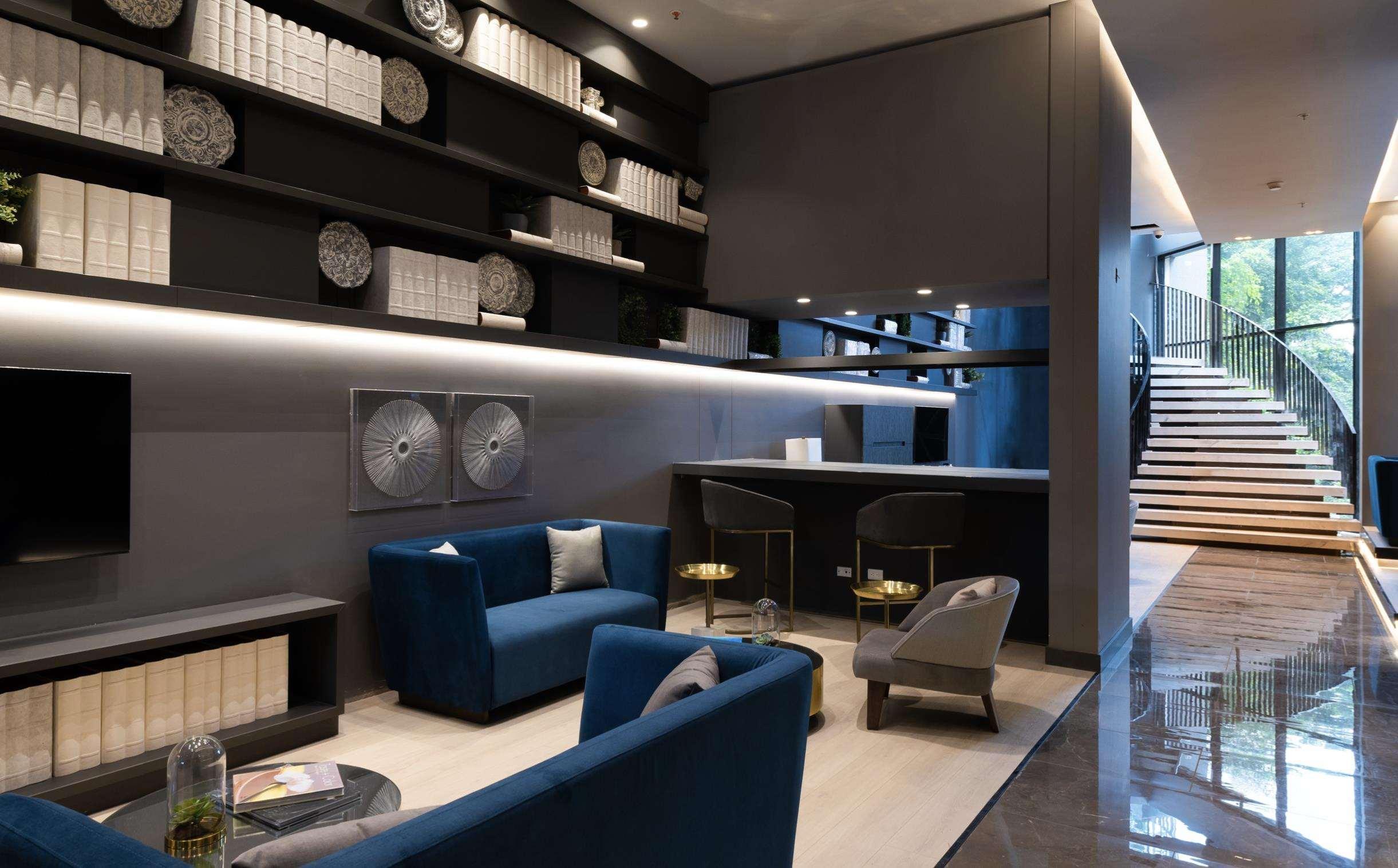 Hotel York Luxury Suites Medellin By Preferred Exterior foto The Library